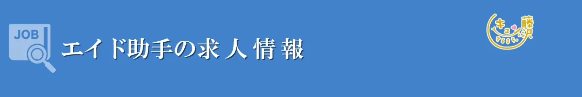 エイド助手募集要項